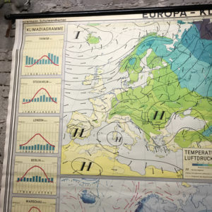 Karte Europa Klima und Vegetation (48k) | Möbel Wachsmann